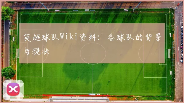 英超球队Wiki资料:各球队的背景与现状